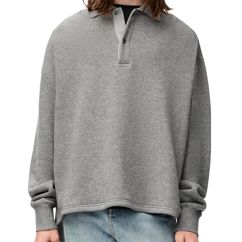 Поло свитшот LOEWE, серый
Поло свитшот LOEWE, серый