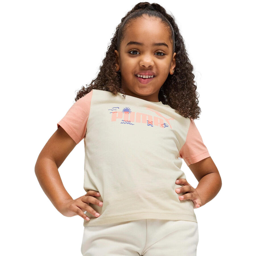 Футболка Puma Sandy Adventures Tee Ps, бежевая, детская
Футболка Puma Sandy Adventures Tee Ps, бежевая, детская