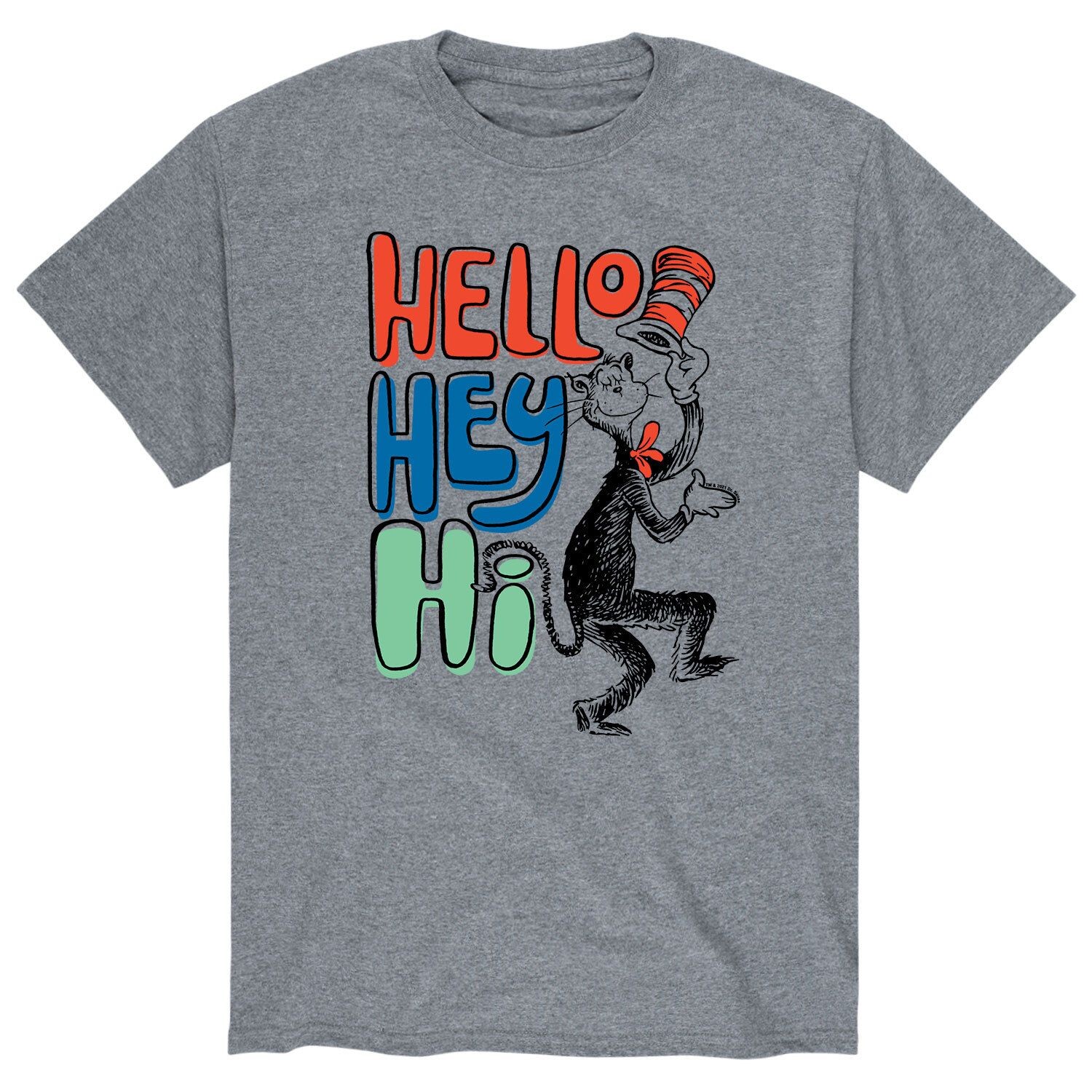 Мужская футболка Dr. Seuss Hey Hi Hi Licensed Character
Мужская футболка Dr. Seuss Hey Hi Hi Licensed Character