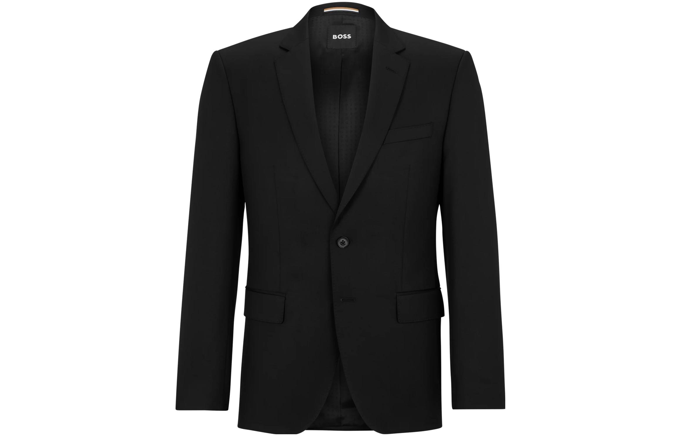 HUGO BOSS Босс однобортный классический блейзер, Black
HUGO BOSS Босс однобортный классический блейзер, Black