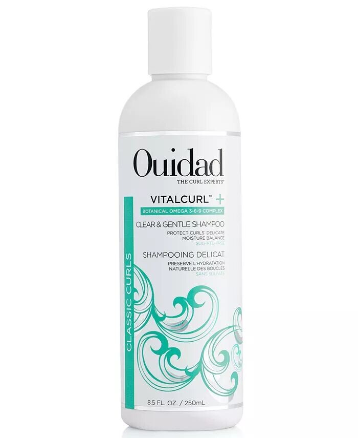 Vital Curl+ Прозрачный и нежный шампунь Ouidad
Vital Curl+ Прозрачный и нежный шампунь Ouidad