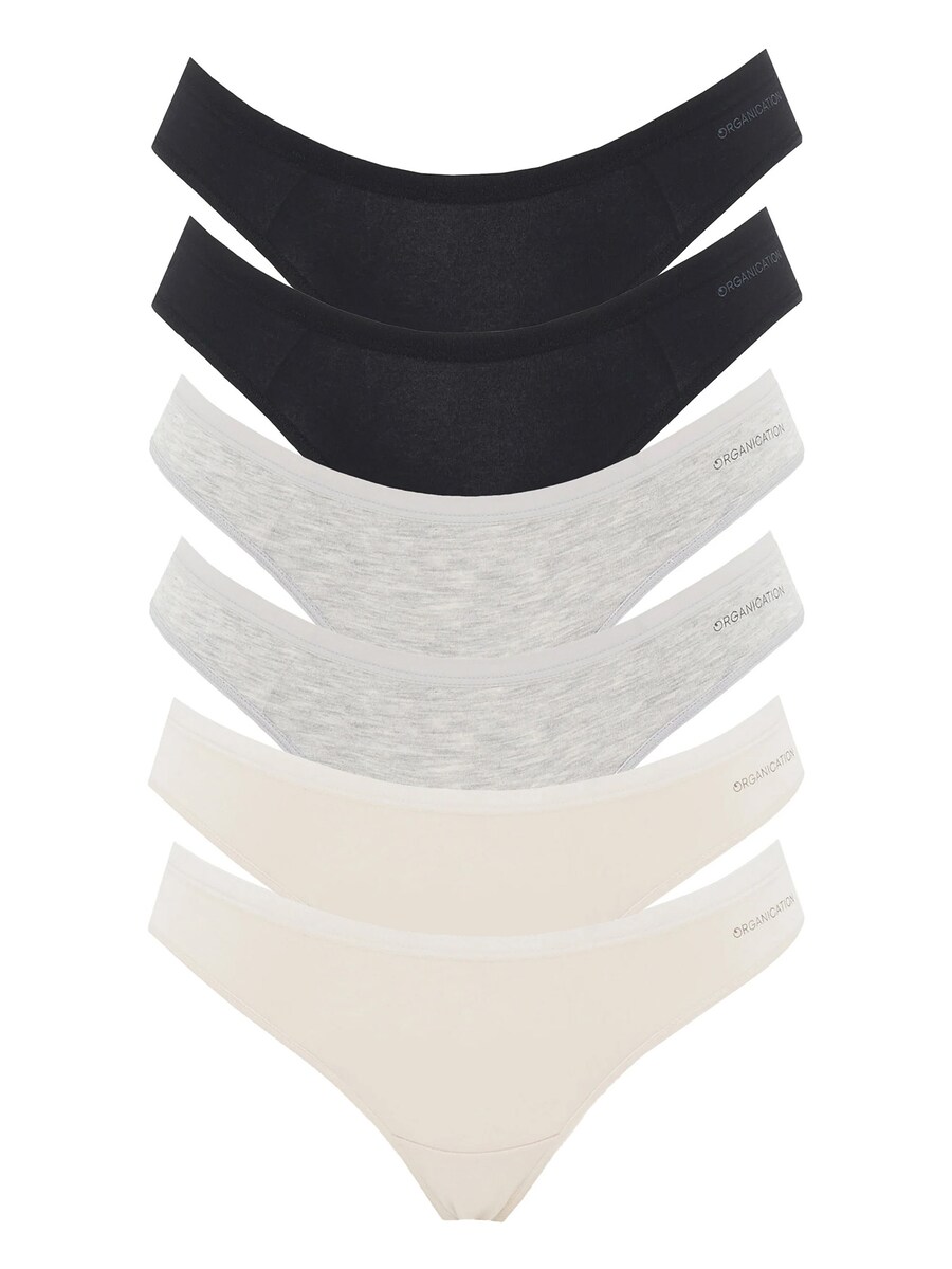 Трусики Organication, Grey/Black/Off White
Трусики Organication, Grey/Black/Off White
