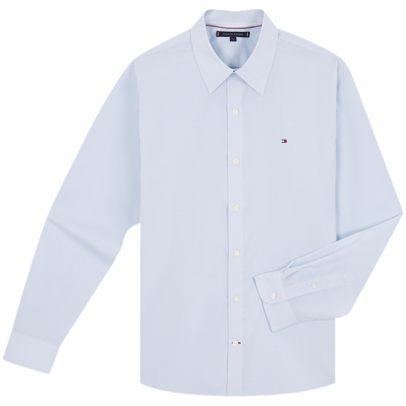 Tommy Hilfiger Рубашка мужская синяя белая клетка
Tommy Hilfiger Рубашка мужская синяя белая клетка