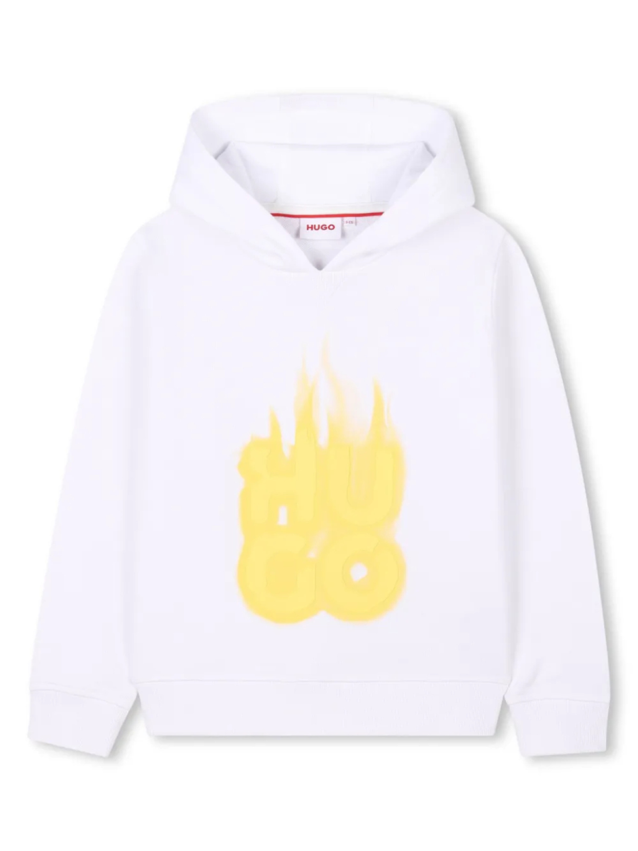 HUGO KIDS худи с логотипом, белый 
HUGO KIDS худи с логотипом, белый