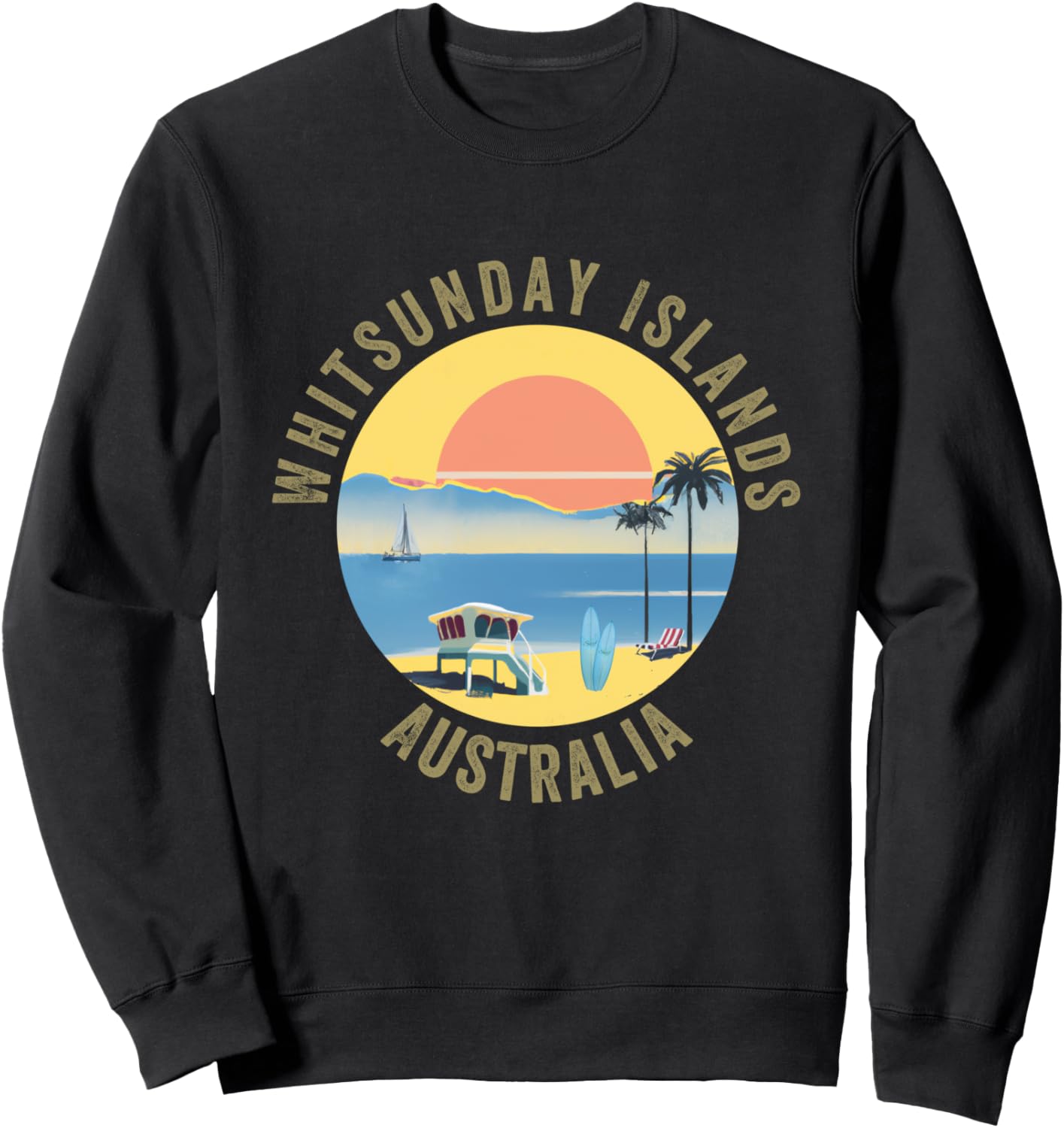 Сувенирная одежда с острова Уитсанди, ретро-винтажная толстовка Whitsunday Islands Retro Souvenir Apparel, черный
Сувенирная одежда с острова Уитсанди, ретро-винтажная толстовка Whitsunday Islands Retro Souvenir Apparel, черный