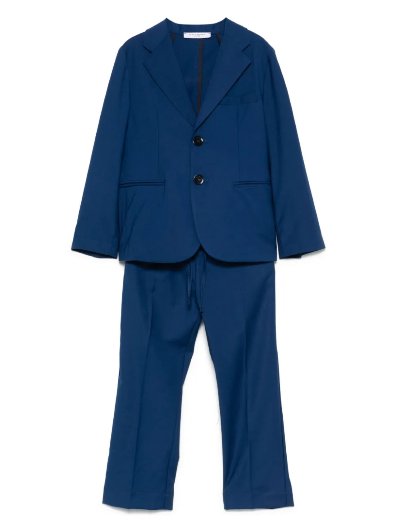 Paolo Pecora Kids однобортный костюм, синий
Paolo Pecora Kids однобортный костюм, синий