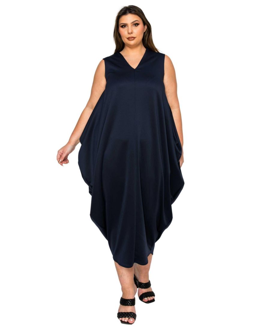 Платье Clover без рукавов с пышным подолом больших размеров L I V D, Navy
Платье Clover без рукавов с пышным подолом больших размеров L I V D, Navy