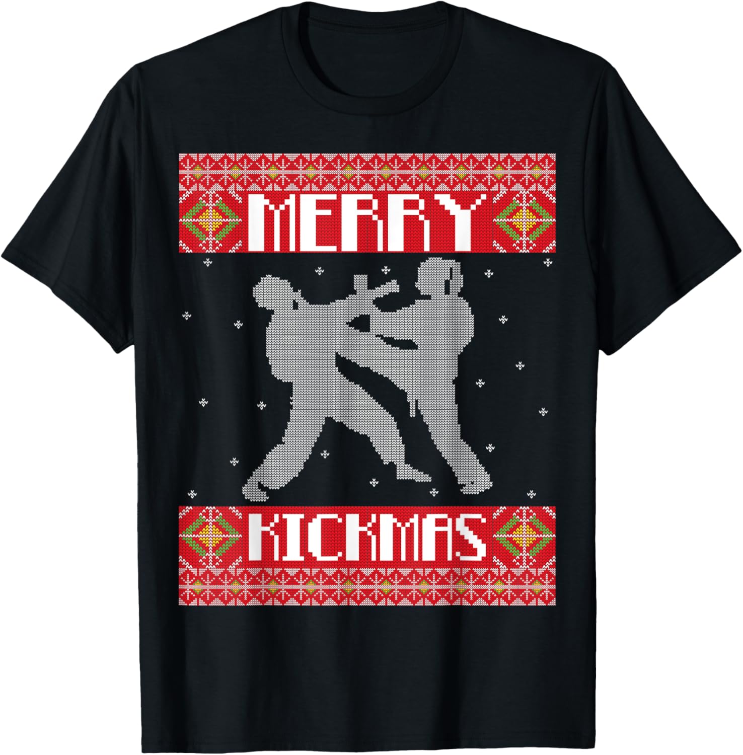 Уродливая рождественская толстовка с надписью Merry Kickmas Karate Martial Arts Ugly Christmas Sweater T-Shirt, черная (black 19-3911tcx) Bcc Santa'S Christmas Shirts & Jolly Gifts
Уродливая рождественская толстовка с надписью Merry Kickmas Karate Martial Arts Ugly Christmas Sweater T-Shirt, черная (black 19-3911tcx) Bcc Santa'S Christmas Shirts & Jolly Gifts