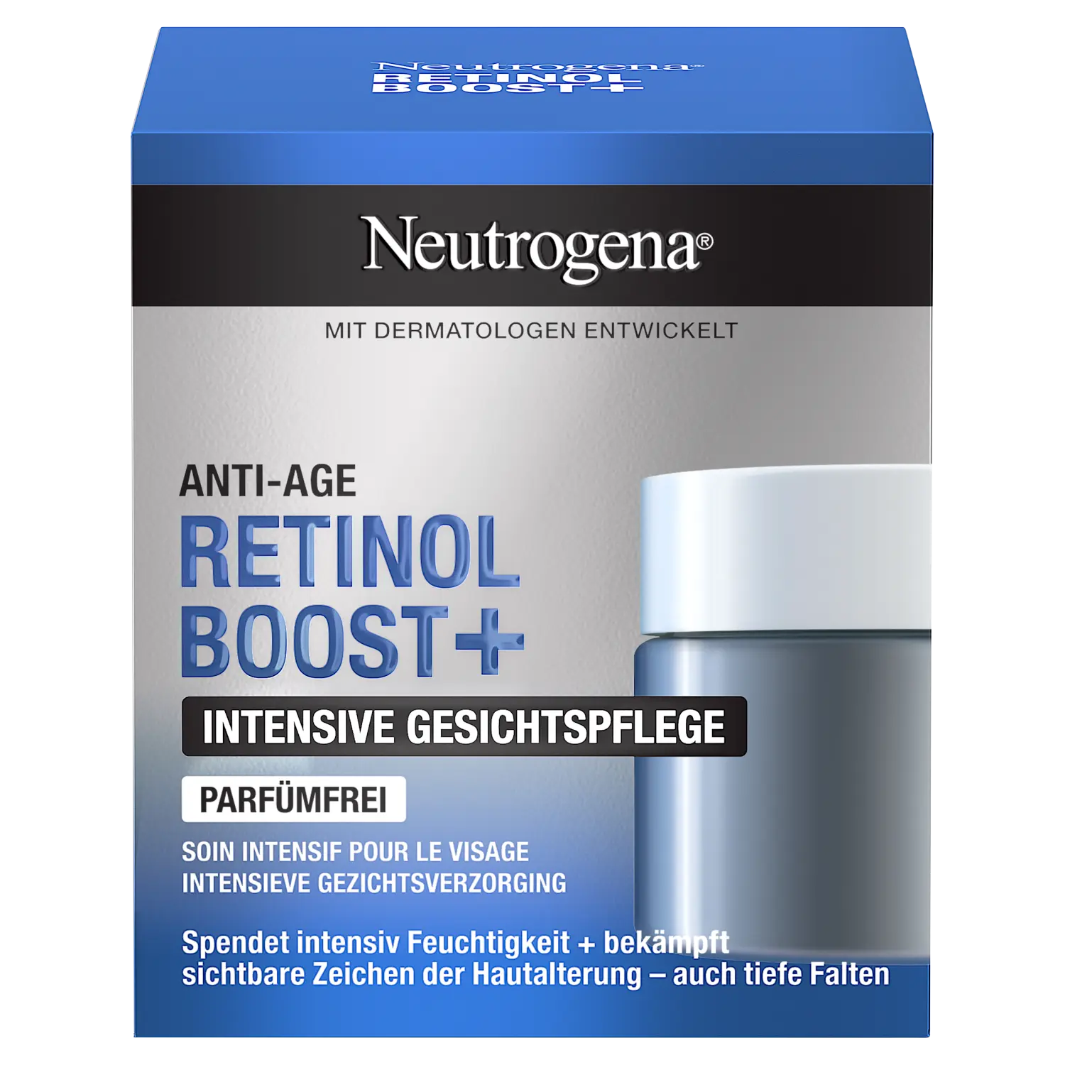 Neutrogena Retinol Boost интенсивный омолаживающий крем для лица, 50 мл
Neutrogena Retinol Boost интенсивный омолаживающий крем для лица, 50 мл