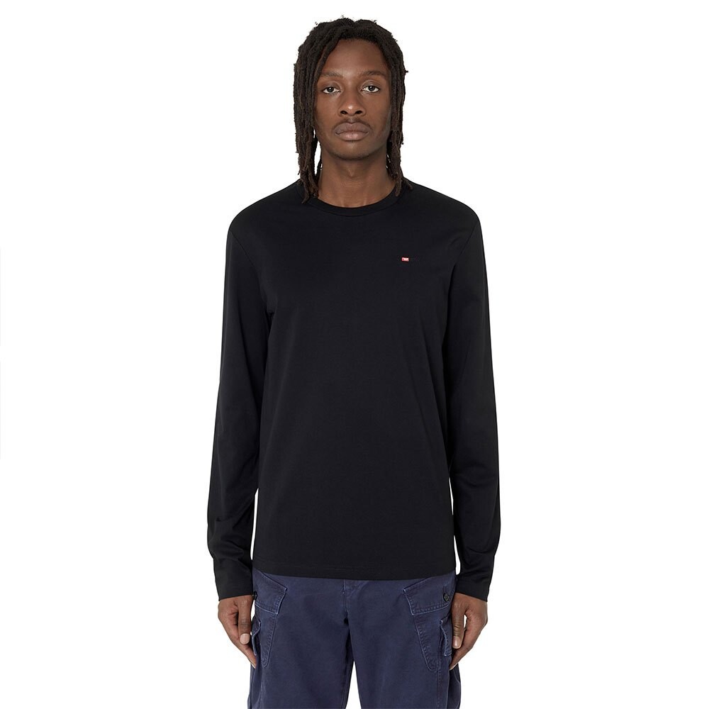 Футболка с длинным рукавом Diesel Diegor Microdiv, черный
Футболка с длинным рукавом Diesel Diegor Microdiv, черный