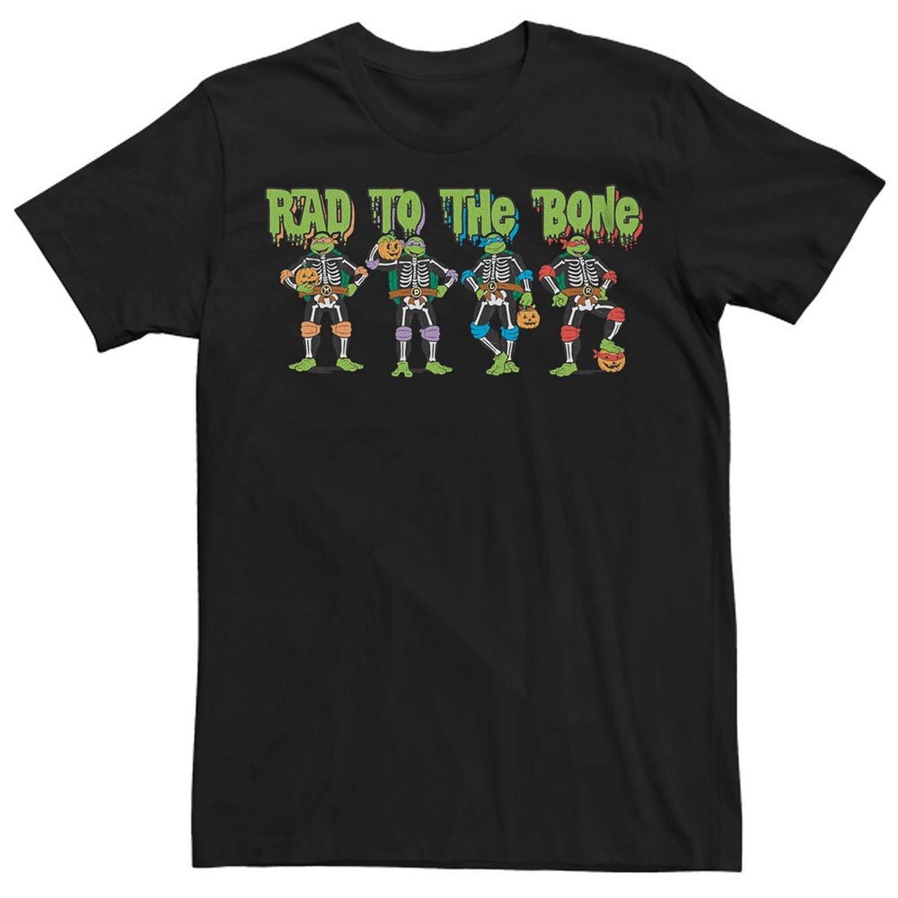 Футболка с рисунком Big & Tall Teenage Mutant Ninja Turtles Rad To The Bone на Хэллоуин Licensed Character, черный
Футболка с рисунком Big & Tall Teenage Mutant Ninja Turtles Rad To The Bone на Хэллоуин Licensed Character, черный