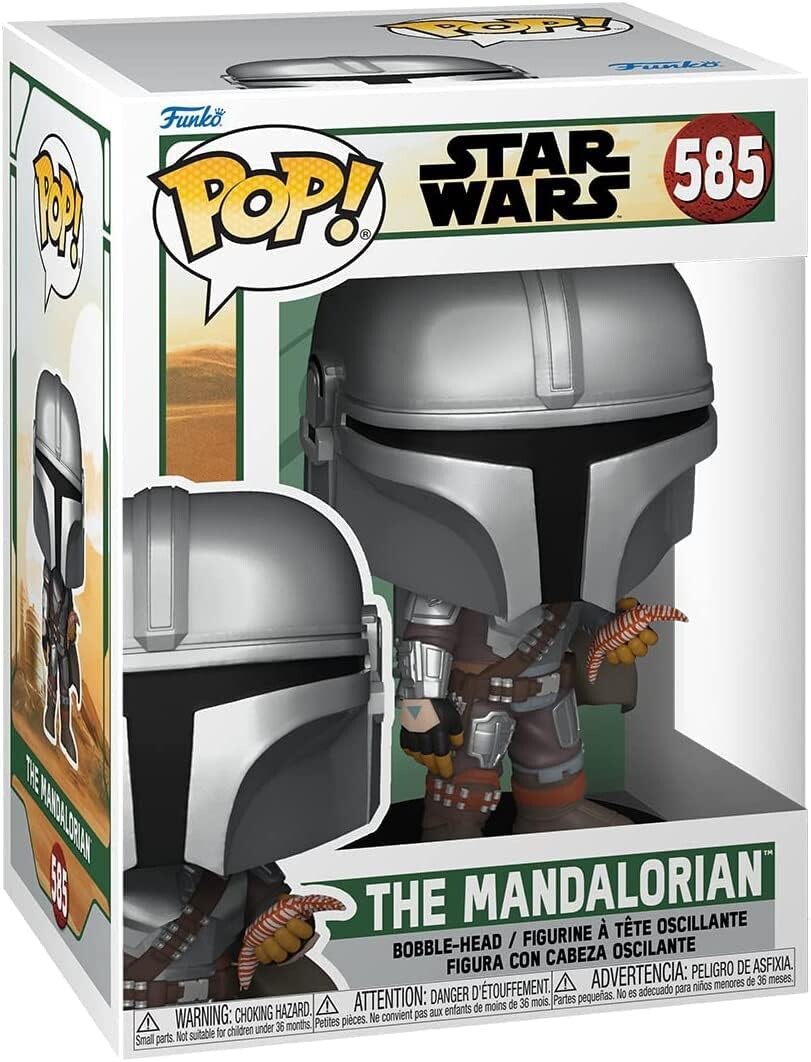 Фигурка Funko Pop! Star Wars: The Mandalorian - Din Djarrin With Pouch
Фигурка Funko Pop! Star Wars: The Mandalorian - Din Djarrin With Pouch