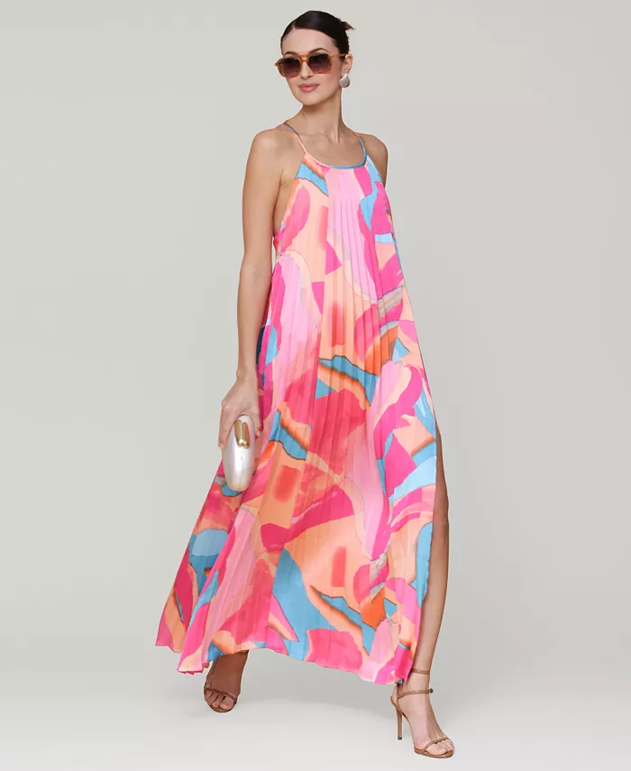 Женское плиссированное платье-макси на бретелях Avec Les Filles, мультиколор
Женское плиссированное платье-макси на бретелях Avec Les Filles, мультиколор