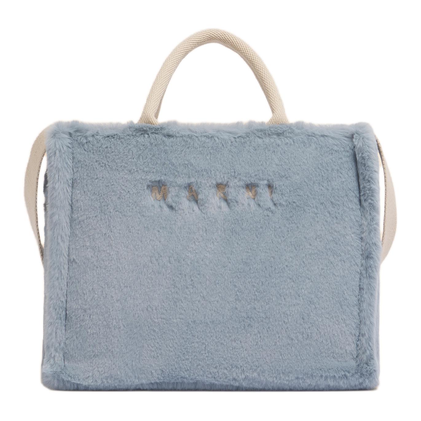 MARNI Полиэстеровая женская сумка маленькая голубая
MARNI Полиэстеровая женская сумка маленькая голубая