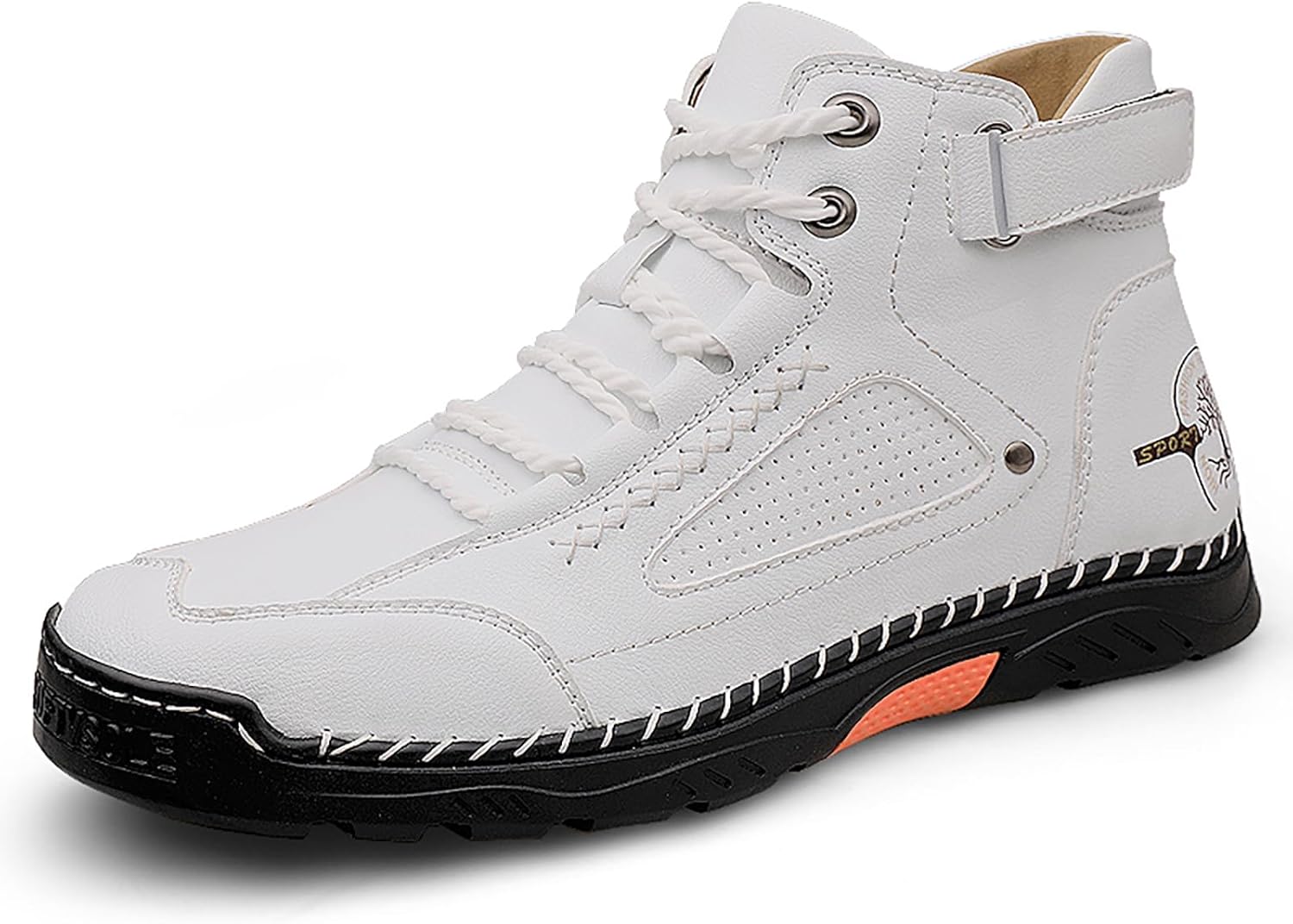 Мужские высокие ботинки на шнуровке, итальянской ручной работы, легкие, противоскользящие, водонепроницаемые, для вождения и прогулок на открытом воздухе Ptnwcf, белый
Мужские высокие ботинки на шнуровке, итальянской ручной работы, легкие, противоскользящие, водонепроницаемые, для вождения и прогулок на открытом воздухе Ptnwcf, белый