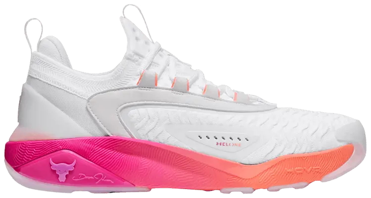 Кроссовки Under Armour Project Rock 7 'White Vivid Magenta', белый
Кроссовки Under Armour Project Rock 7 'White Vivid Magenta', белый