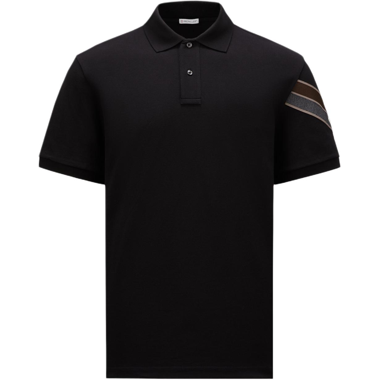 Поло с коротким рукавом и нашивкой-логотипом Moncler, черный
Поло с коротким рукавом и нашивкой-логотипом Moncler, черный