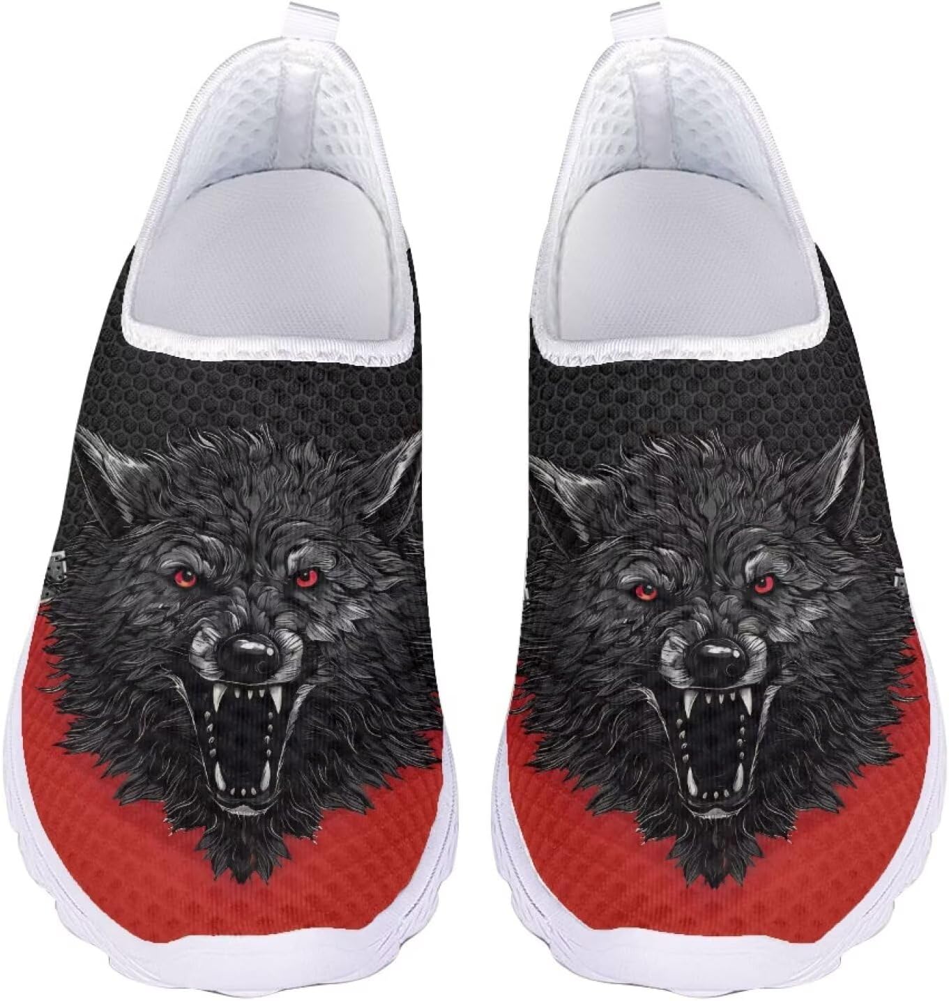 Мужские модные кроссовки с принтом волка, дышащие, без шнурков, для бега, легкие, с противоскользящей подошвой, для тренировок в спортзале, размер 5-11.5, белая подошва Ocxbuir
Мужские модные кроссовки с принтом волка, дышащие, без шнурков, для бега, легкие, с противоскользящей подошвой, для тренировок в спортзале, размер 5-11.5, белая подошва Ocxbuir