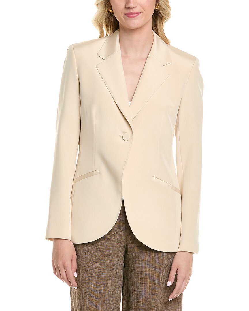 Lafayette 148 New York Fae Жакет из смесового шелка с асимметричным вырезом, серый
Lafayette 148 New York Fae Жакет из смесового шелка с асимметричным вырезом, серый