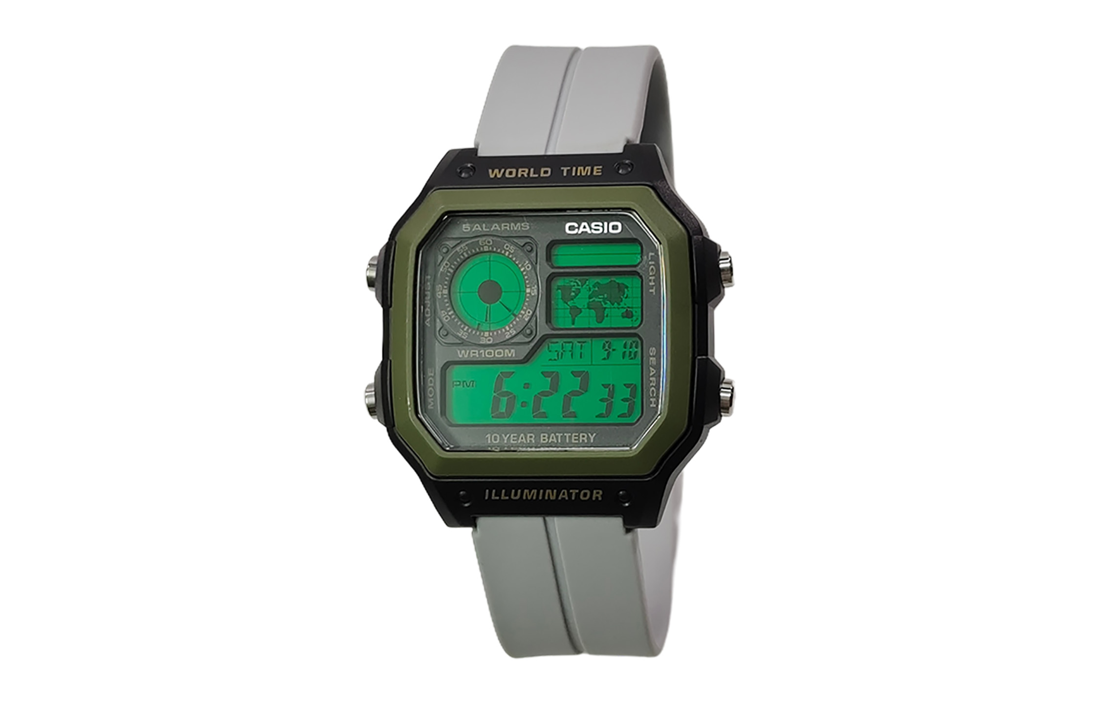 CASIO Кварцевые часы Retrofit Series с силиконовым ремешком, мужские часы с черным циферблатом
CASIO Кварцевые часы Retrofit Series с силиконовым ремешком, мужские часы с черным циферблатом