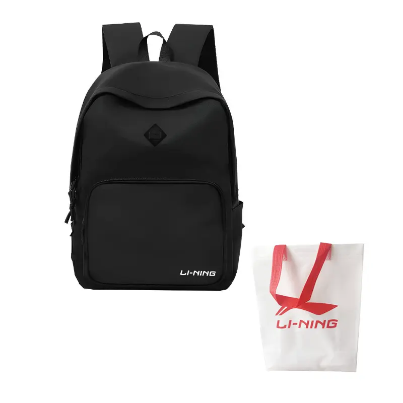 LINING Полиэстеровый рюкзак обычный унисекс черный, Black
LINING Полиэстеровый рюкзак обычный унисекс черный, Black