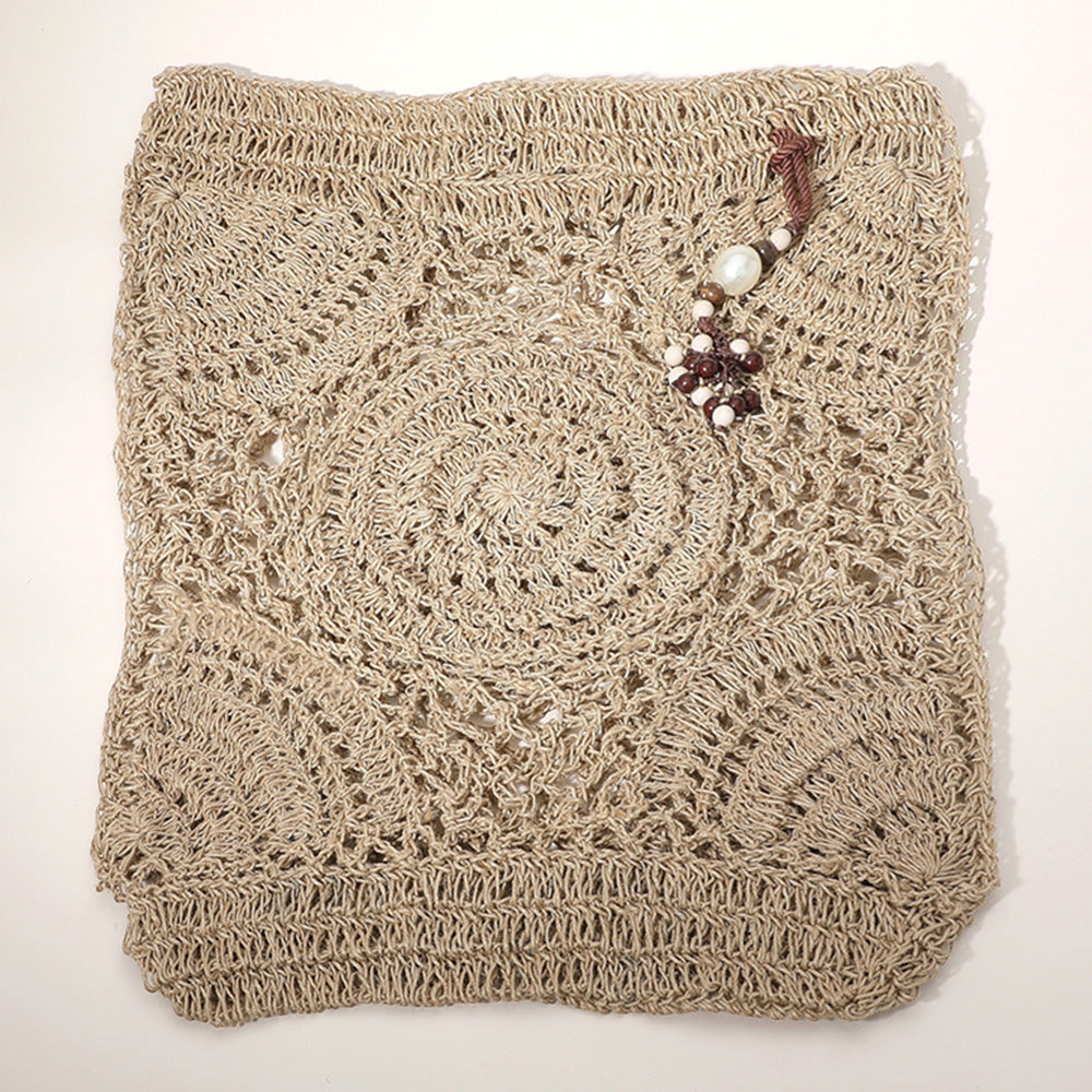 Вязаная сумка-шоппер с жемчужными подвесками FASHNZFAB, нейтральный
Вязаная сумка-шоппер с жемчужными подвесками FASHNZFAB, нейтральный