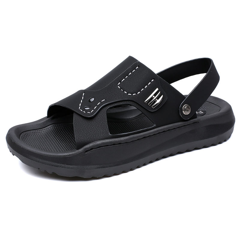 King Jinmai Пляжные сандалии мужские черные, цвет Black
King Jinmai Пляжные сандалии мужские черные, цвет Black