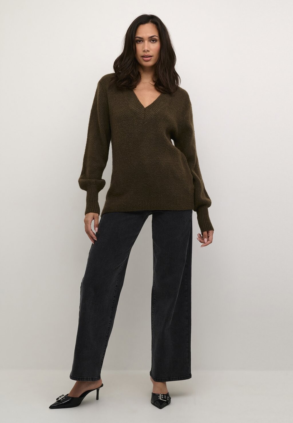 Джемпер Kaffe, темно-коричневый
Джемпер Kaffe, темно-коричневый