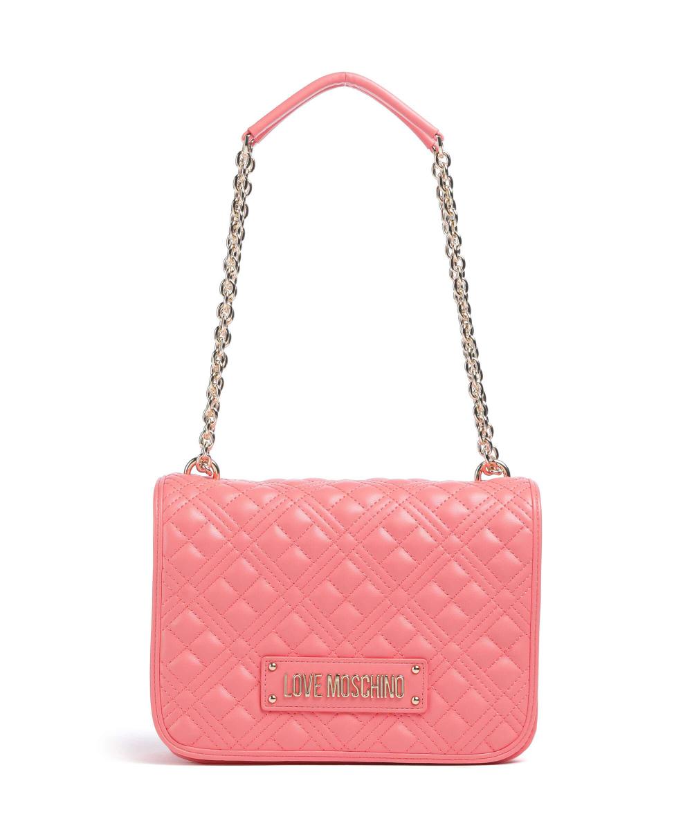 Стеганая ламинированная сумка на плечо из искусственной кожи le Love Moschino, красный
Стеганая ламинированная сумка на плечо из искусственной кожи le Love Moschino, красный