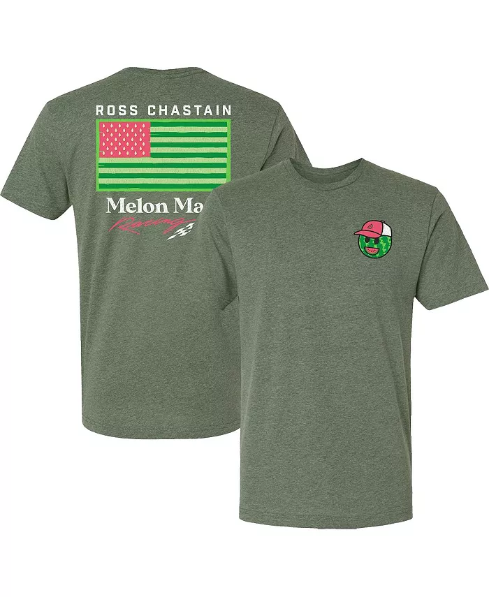 Мужская футболка Ross Chastain Melon Man оливкового цвета Trackhouse Racing Team Collection
Мужская футболка Ross Chastain Melon Man оливкового цвета Trackhouse Racing Team Collection