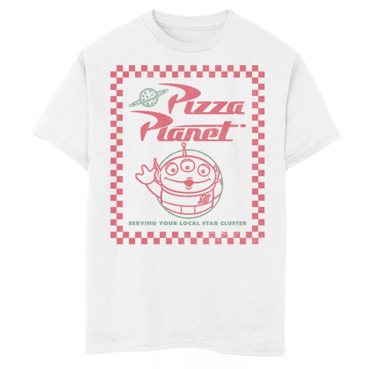 Футболка с графическим рисунком «История игрушек» для мальчиков 8–20 лет Disney/Pixar «Чужой Пицца Планета» Disney / Pixar
Футболка с графическим рисунком «История игрушек» для мальчиков 8–20 лет Disney/Pixar «Чужой Пицца Планета» Disney / Pixar