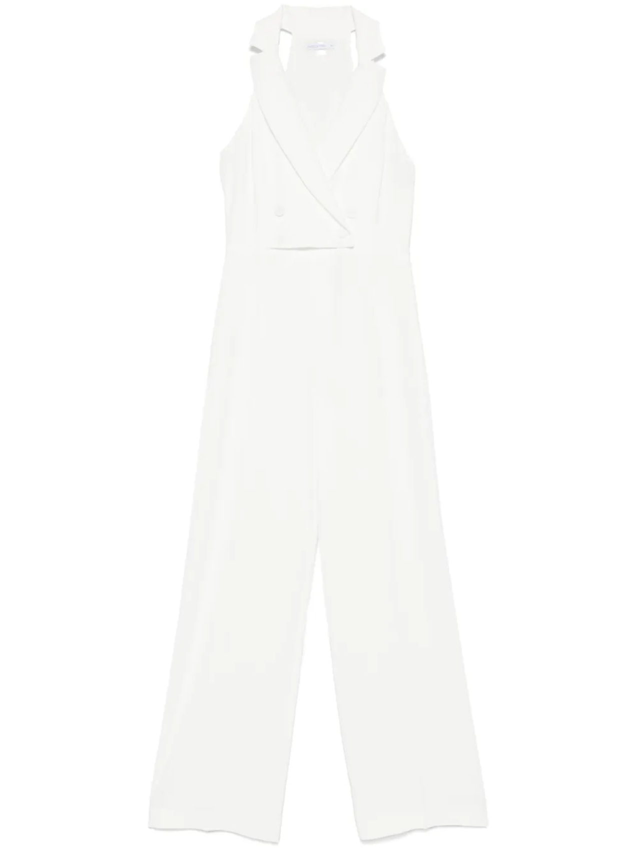 Двубортный креповый комбинезон Patrizia Pepe, белый
Двубортный креповый комбинезон Patrizia Pepe, белый