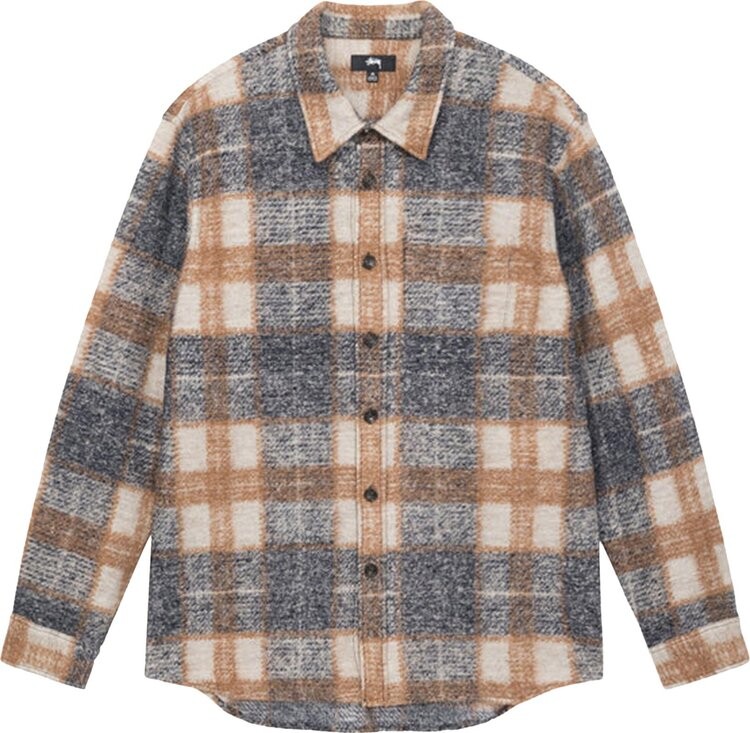 Рубашка Stussy Plaid Knit Shirt 'Navy', синий
Рубашка Stussy Plaid Knit Shirt 'Navy', синий