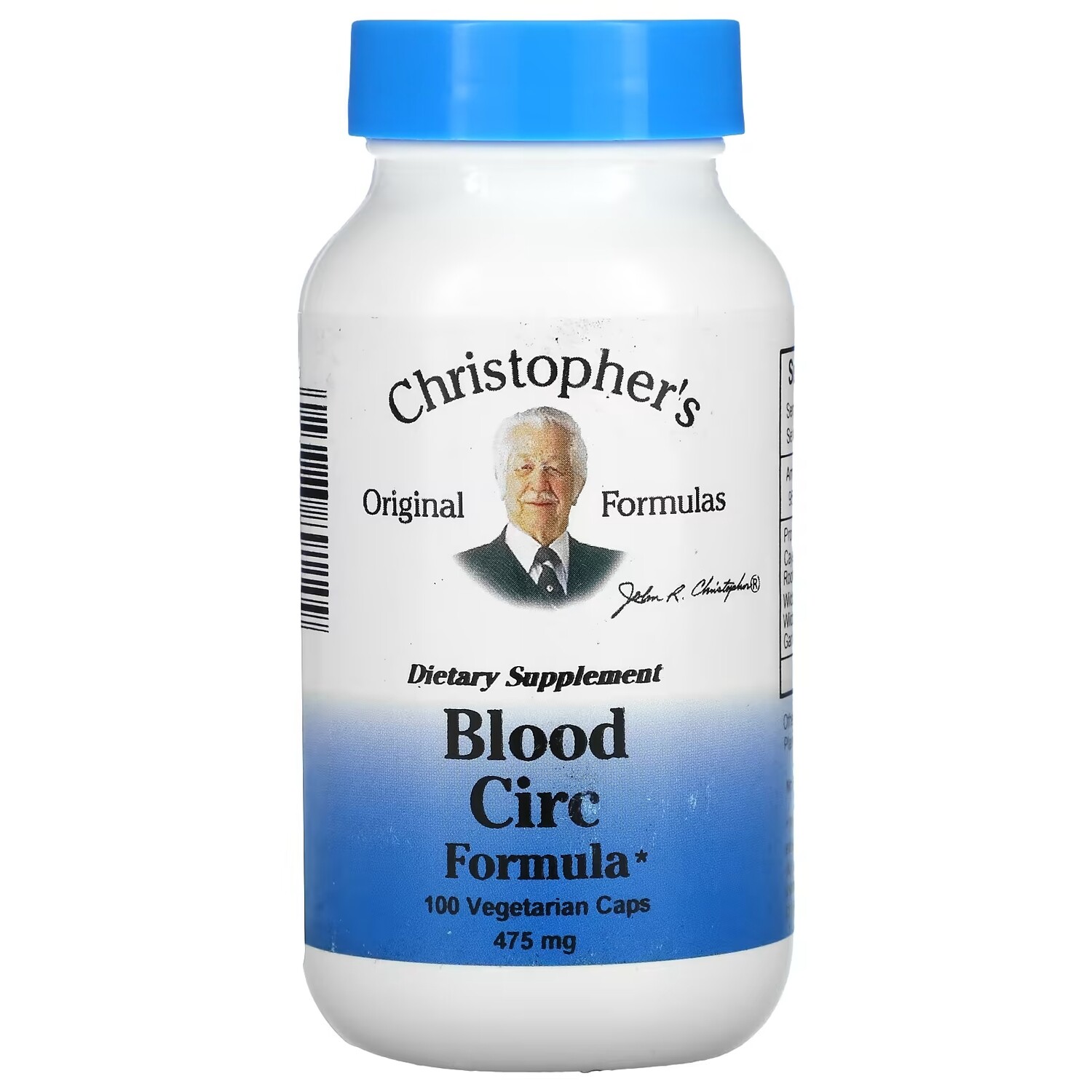 Christopher's Original Formulas состав для улучшения кровотока 475 мг, 100 вегетарианских капсул
Christopher's Original Formulas состав для улучшения кровотока 475 мг, 100 вегетарианских капсул