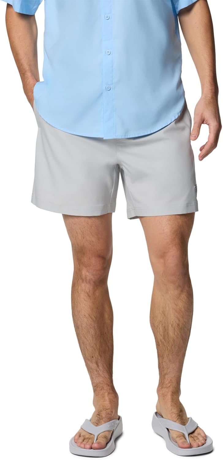 Columbia мужские шорты PFG Rambler Lined, Cool Grey/Vivid Blue
Columbia мужские шорты PFG Rambler Lined, Cool Grey/Vivid Blue