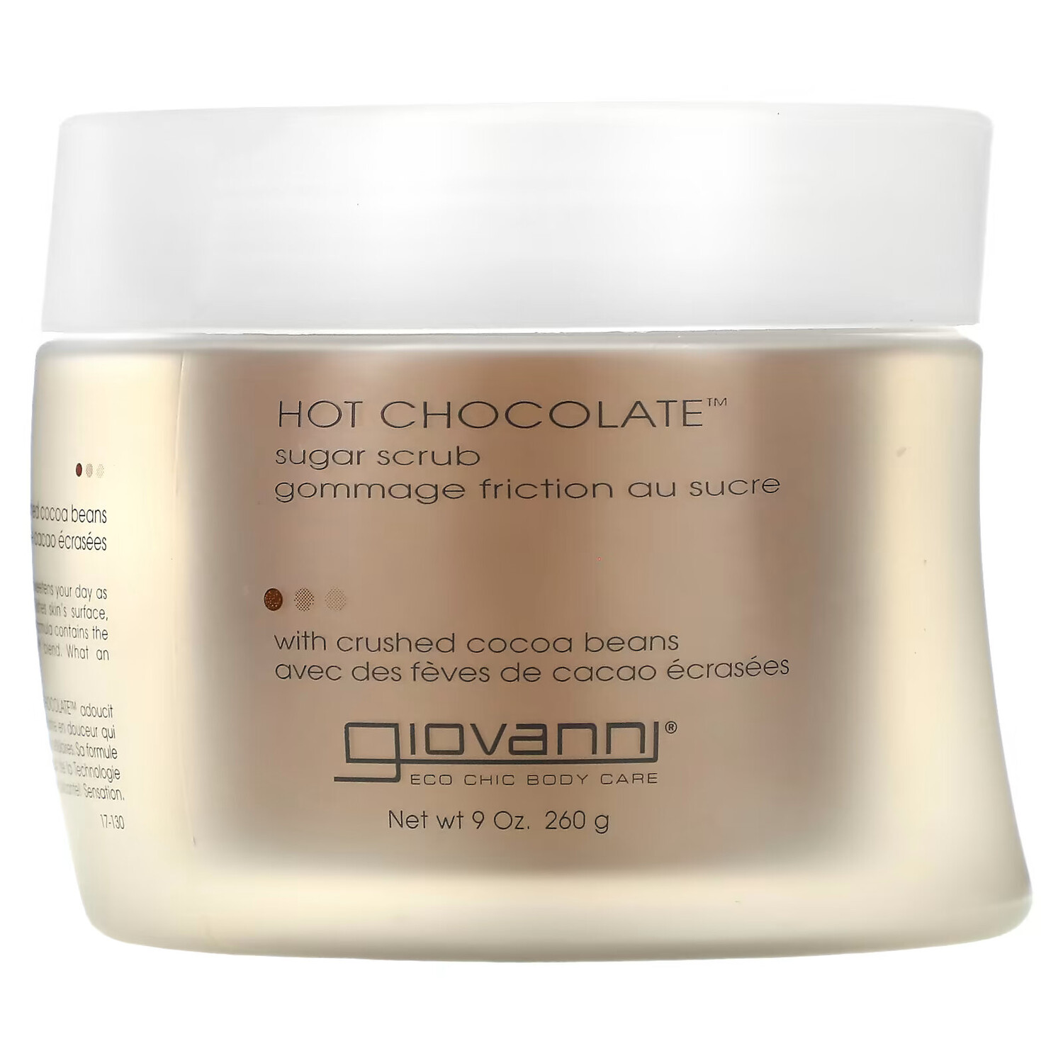 Giovanni, Hot Chocolate, сахарный скраб с измельченными какао-бобами, 260 г (9 унций)
Giovanni, Hot Chocolate, сахарный скраб с измельченными какао-бобами, 260 г (9 унций)