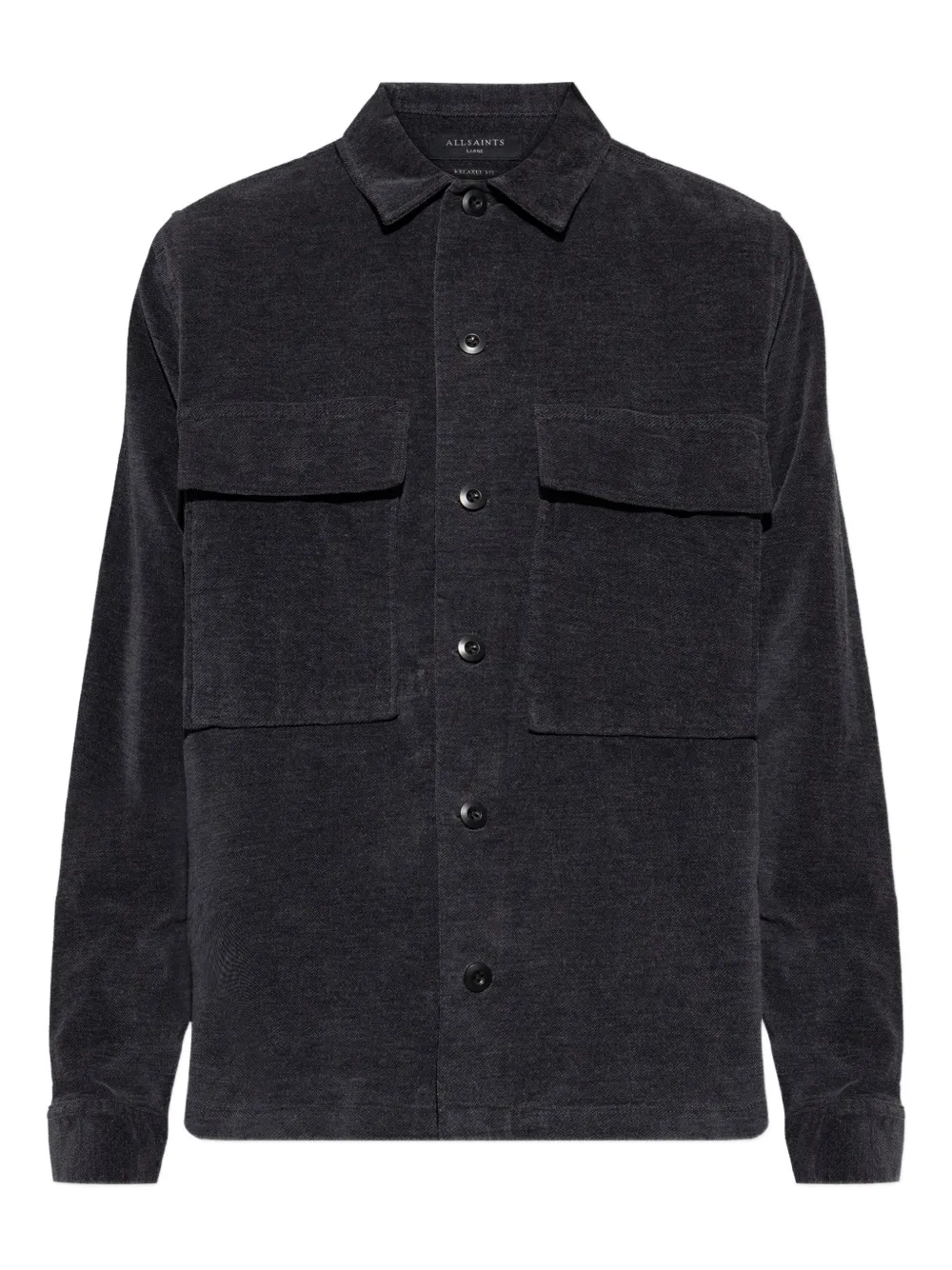 Рубашка Hawker на пуговицах Allsaints, серый
Рубашка Hawker на пуговицах Allsaints, серый