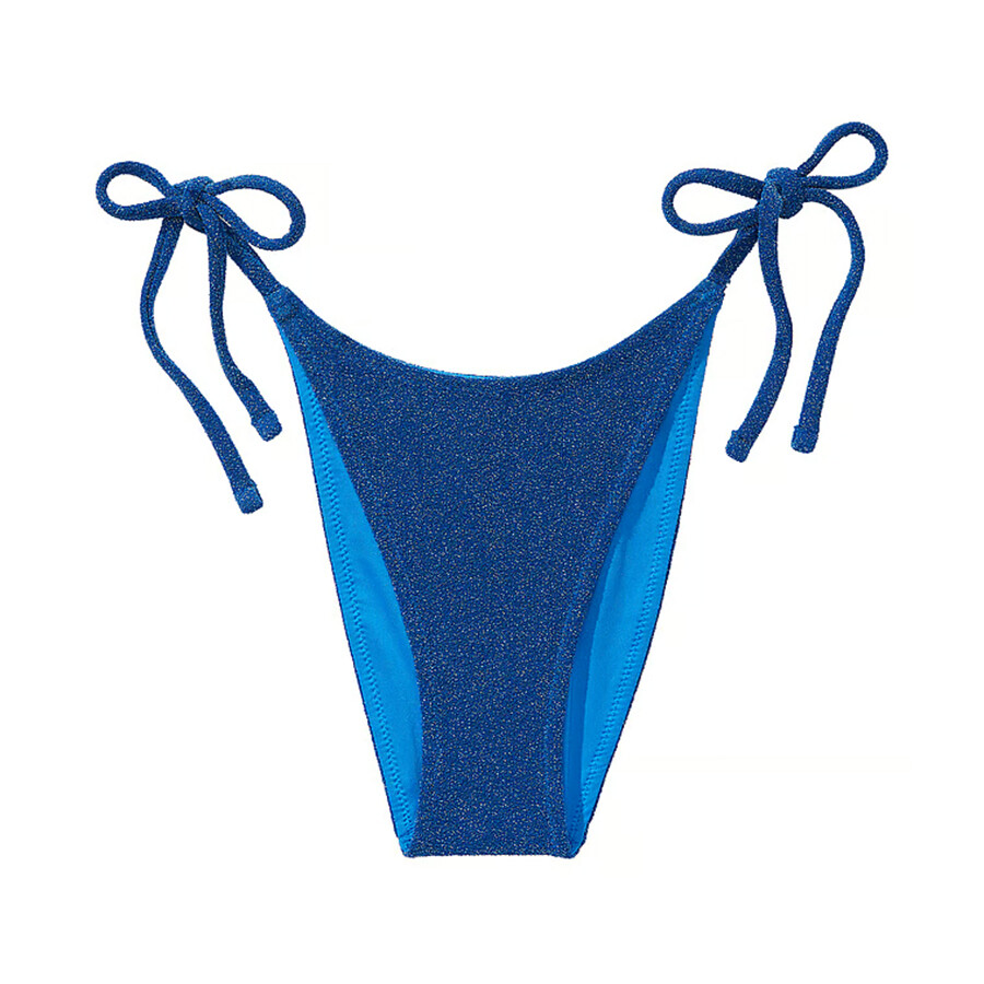 Плавки бикини Victoria's Secret Swim Shimmer Side-Tie Brazilian, синий
Плавки бикини Victoria's Secret Swim Shimmer Side-Tie Brazilian, синий