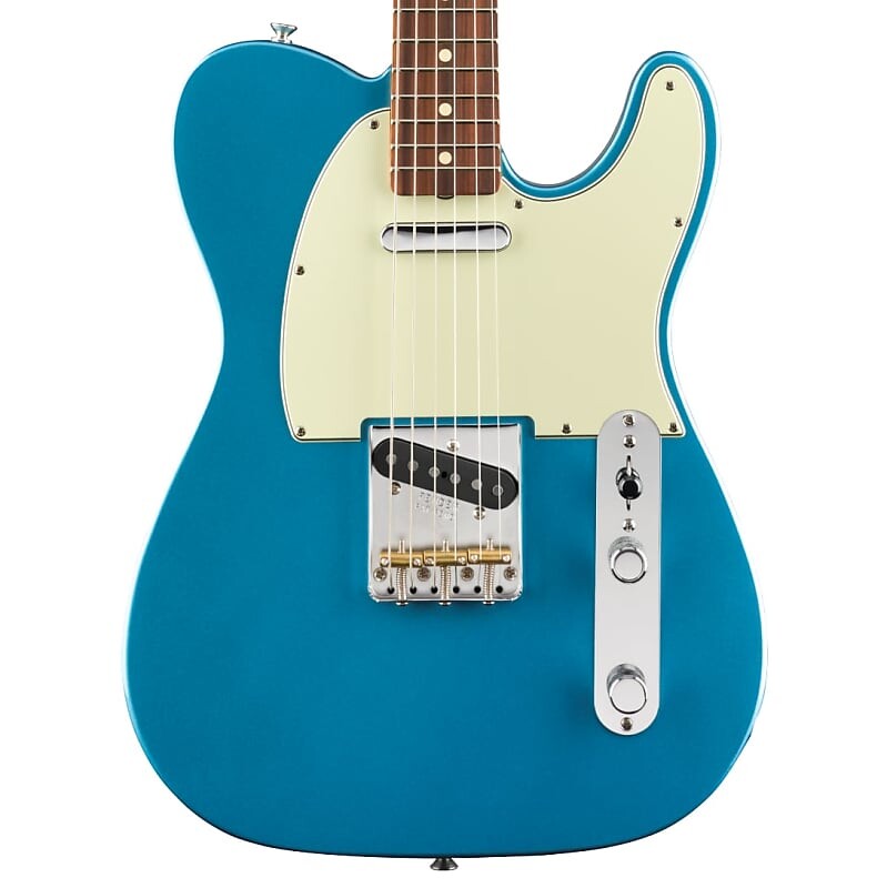 Модифицированный телекастер Fender Vintera '60s - голубой Лейк-Плэсид Vintera '60s Telecaster Modified
Модифицированный телекастер Fender Vintera '60s - голубой Лейк-Плэсид Vintera '60s Telecaster Modified
