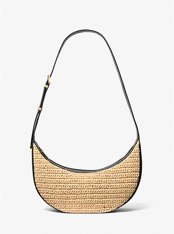 Сумка Avra среднего размера из кожи и ручного вязания крючком Michael Kors, мультиколор
Сумка Avra среднего размера из кожи и ручного вязания крючком Michael Kors, мультиколор