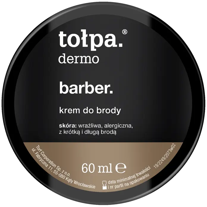 Tołpa Dermo Barber крем для бороды, 60 мл
Tołpa Dermo Barber крем для бороды, 60 мл