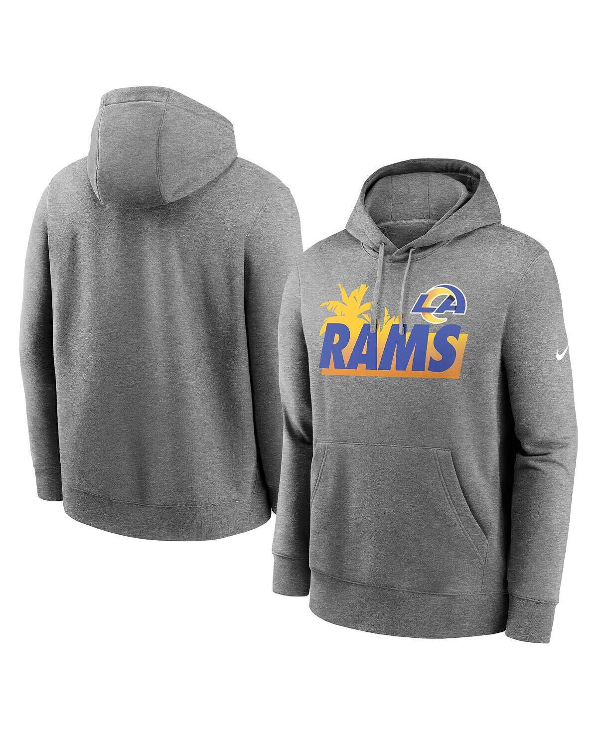 Мужская худи los angeles rams local с меланжевым принтом серого цвета Nike, мульти
Мужская худи los angeles rams local с меланжевым принтом серого цвета Nike, мульти