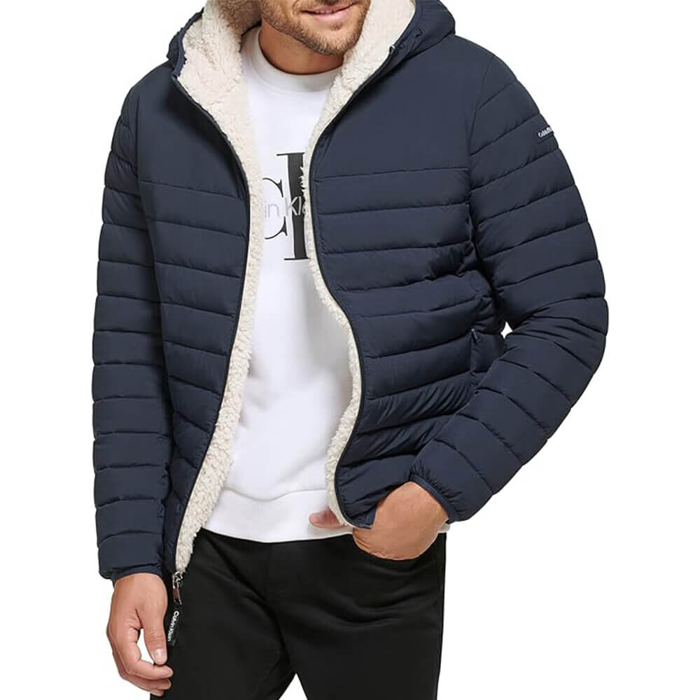Зимняя куртка Calvin Klein Men's, темно-синий 
Зимняя куртка Calvin Klein Men's, темно-синий
