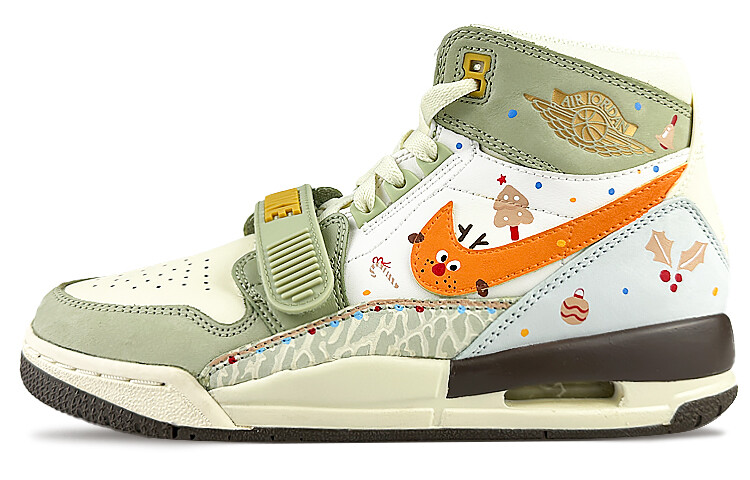 Кроссовки JORDAN Legacy 312 Vintage Basketball Shoes Women's Mid-Top Yellow Green
Кроссовки JORDAN Legacy 312 Vintage Basketball Shoes Women's Mid-Top Yellow Green
