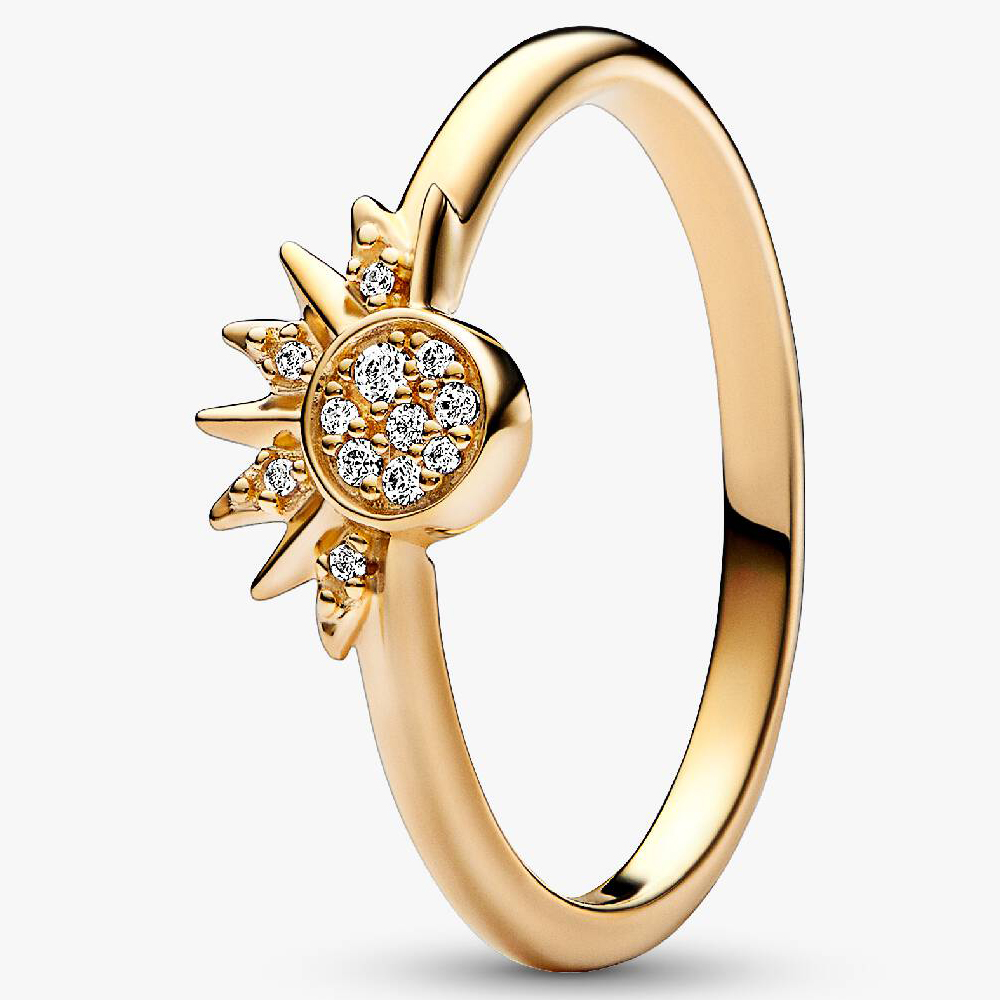 Кольцо Pandora Celestial Sparkling Sun, золото
Кольцо Pandora Celestial Sparkling Sun, золото