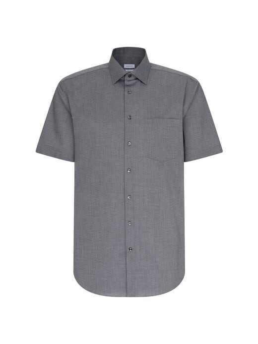 Деловая рубашка стандартный короткий рукав Seidensticker, серый
Деловая рубашка стандартный короткий рукав Seidensticker, серый