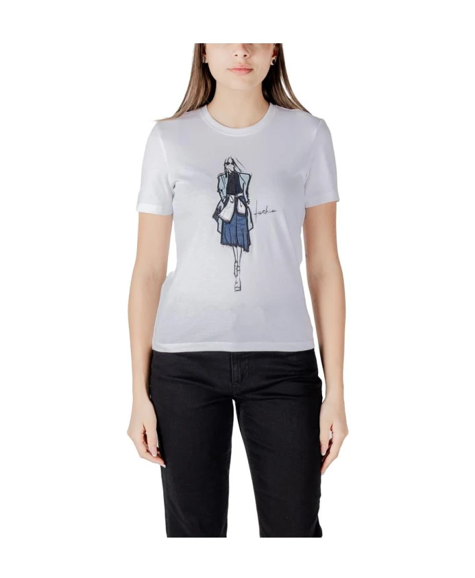 Белая хлопковая футболка для женщин Only, белый
Белая хлопковая футболка для женщин Only, белый