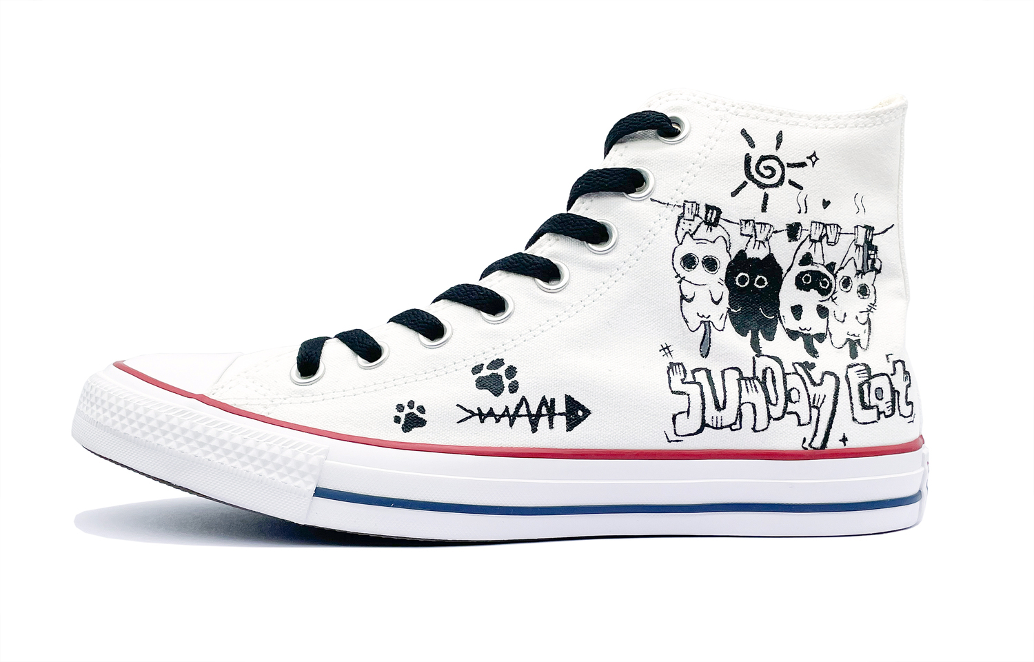 Дышащие и легкие высокие кроссовки All Star из холста унисекс Converse, белый/черный
Дышащие и легкие высокие кроссовки All Star из холста унисекс Converse, белый/черный