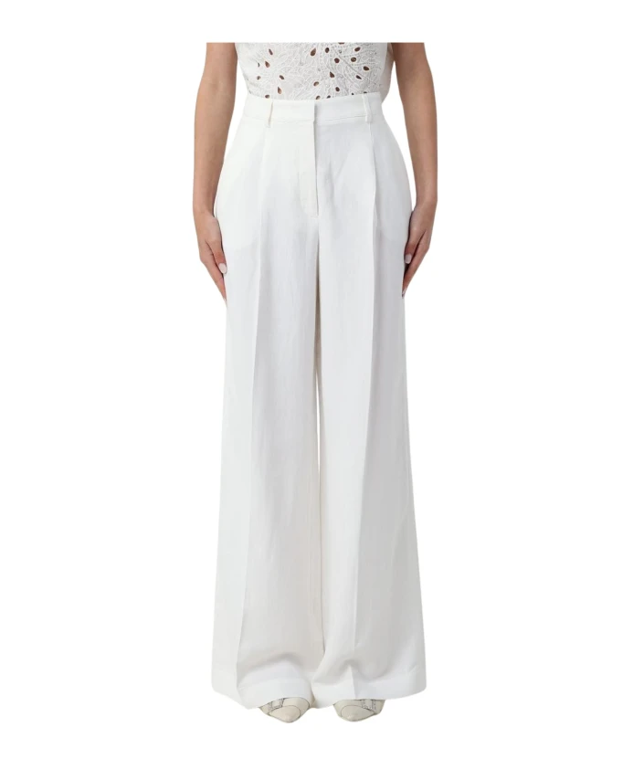 Широкие льняные брюки Pinko, белый
Широкие льняные брюки Pinko, белый