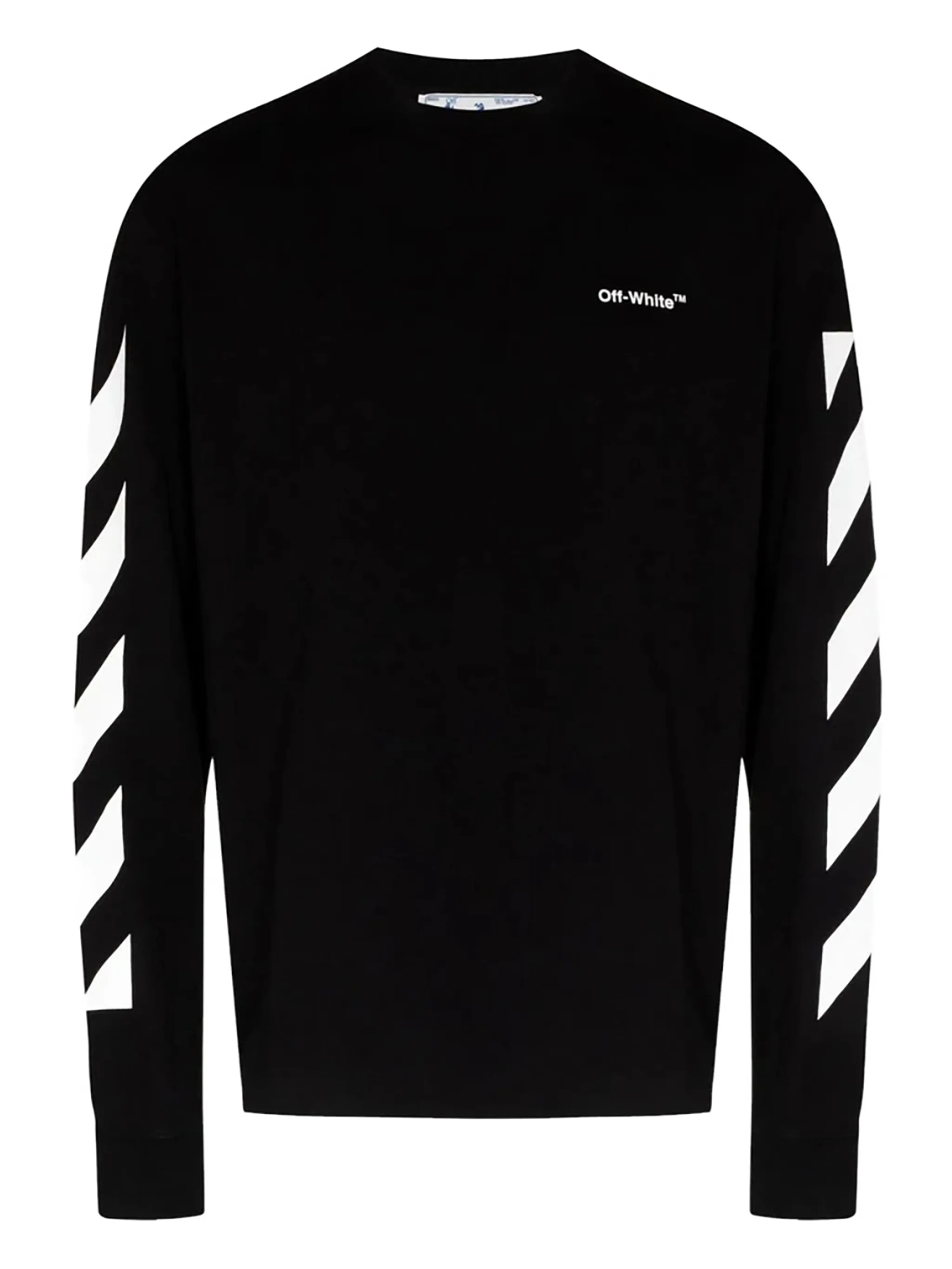 Толстовка с логотипом в диагональную полоску Off-White, черный
Толстовка с логотипом в диагональную полоску Off-White, черный